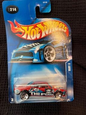 Hot Wheels The Fuzz Red Collectible Toy Car